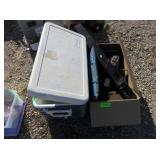 Coleman Cooler, Plug In Heater, Surge Protector,