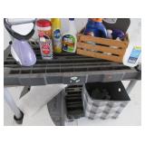 Cleaning Supplies, Bathroom Items, and Steamer