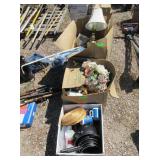 Kitchen Items, Cooking Pots, Decorative Flowers,