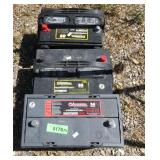 3) Batteries, C-31-10 AP, 65-85, 78 DT-85