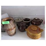 Ceramic Pots, International Paints Club Cheese Pot