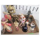 Toreodor Figurine, Painted Ceramic Figures,