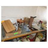 Assorted Housewares and Glassware,