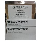 3) 7.62 x 51mm Full Metal Jacket