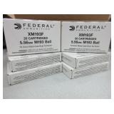 6) 5.56mm Boat Tail Bullets