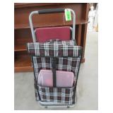 Rolling Craft Backpack with Chair