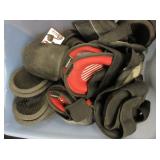 Tub Of Various Knee Pads