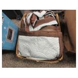 Quilt With Decorative Matching Pillows