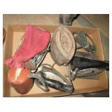 Plug in Trimmers, Plug In Irons, Older Metal Iron