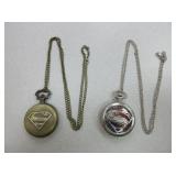 2) Superman Pocket Watches