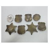 Variety Replica Police And Marshall Badges