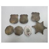 Variety Replica Police And Marshall Badges