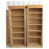 2) Book Shelves