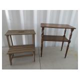 End Table, Step Stool