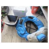 2) Coolers, Inflatable Raft