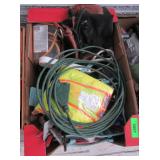 Assorted Tools, Extension Cord, Safety Vest