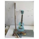 Tinkerbell Guitar, Maracas, Cactus Rain Stick