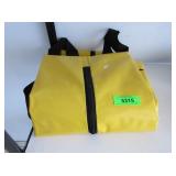 Yellow Zip Up Bag