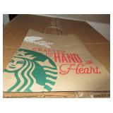 Case of Starbucks Paper Bags