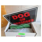Walking Shoes, Dog on Premise Signs