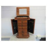 Jewelry Box with Jewelry -See Pictures for Details