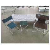 Camp Chairs, Cot