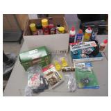 Coleman Air Pump, Velcro, Starting Fluid, WD-40