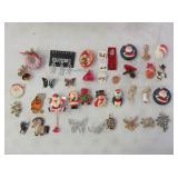 Holiday Pins, Animal Pins