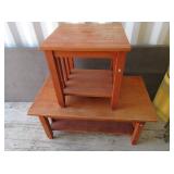 Matching Coffee and End Table