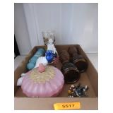 Glass Lanterns, Figurines, Containers