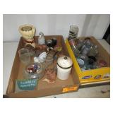 Shot Glasses, Containers, Figurines