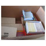 Assorted Sports Trading Cards: Hockey, Football,