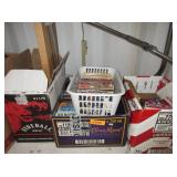 Assorted Books, Direct TV Box