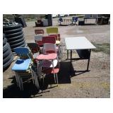 Chairs and Desk