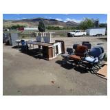 Tables, Office Chairs, Filing Cabinets