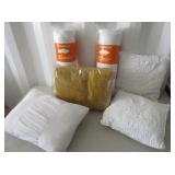 Pillows, Towels, Fitted Sheets