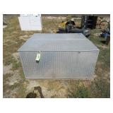 Diamond Plate Locking Tool Box