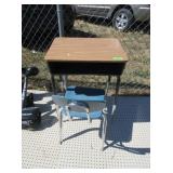 School Desk and Chair