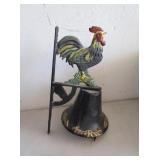 Cast Iron Rooster Bell