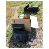 2) Dell Computer Monitors, E-Machine CPU, Keyboard