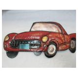 Metal Car Wall Decor