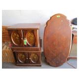 2) End Tables, Oval Coffee Table