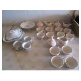 3) Sets Churchill Cream / Sugar And 4) Cup Sets