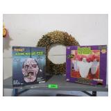 Floating Monster Ghosts, Zombie Head Bird Feeder