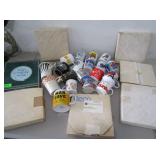 Collector Plates, Various Coffee Cups