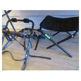 Folding Seat, Adjustable Bar Holder