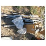 Metal Piping, Plastic Pipes, Wood Corners,