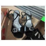 Size Nine Black Shoes, Two Books, Hair Serum