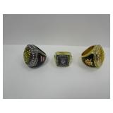 3) Baseball Championship Style Rings