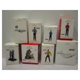 8) Star Trek Hallmark Keepsake Ornaments